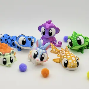 Baby Munchkins | 3D Printed | Articulated Collectible for Desk Decoration Nature Ornaments