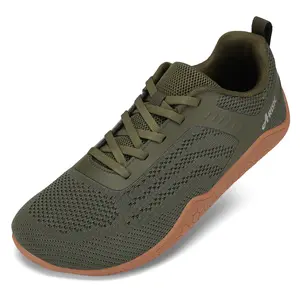 2026 Mens Barefoot Shoes Minimalist Trail Running Sneakers Zero Drop Wide Toe Box Shoes for Men Deadlift Cross Gym Walking Training