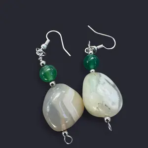 Agate Dangle Earrings