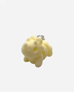 Baby Triceratops Skeleton Keychain