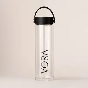 Double Wall Glass Bottle