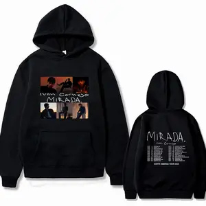 Ivan Cornejo Mirada Music Album 2024 Tour Hoodie Men Women Fleece Cotton unisex Tracksuit Unsiex Fashion Pop Music Hoodies UHQ