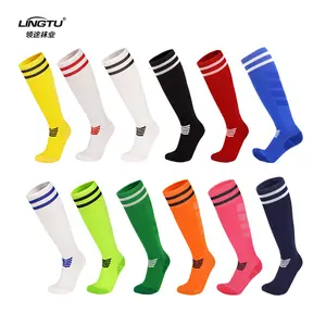 Summer high tube football socks towel bottom stockings sweat-absorbing non-slip socks professional sports socks men
