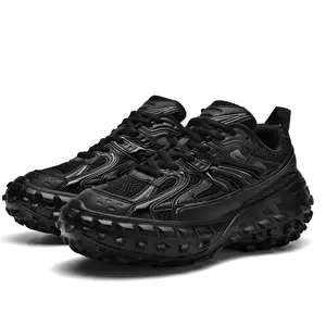 Men‘s and Women‘s  Casual Lace-Up Running Shoes, Chunky Platform Fashion Sneaker,Perfect for Students and Outdoor Sport Runner Sneaker ,Hiking Sneakers Athletic