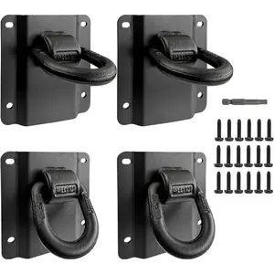 4-Pack Heavy Duty Tie-Down Anchors Truck Cargo Tie-Down Car Accessories Suitable for 2015-2025 Ford F150 F250 F350 & 2026 Replacement Parts