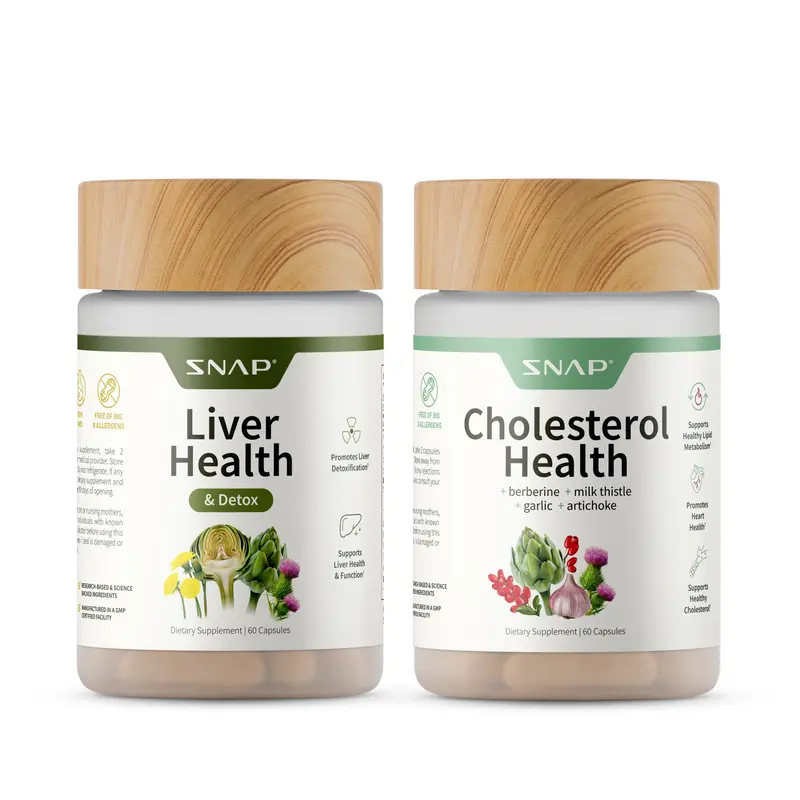 Snap Supplements - Cholesterol Health + Liver Health
