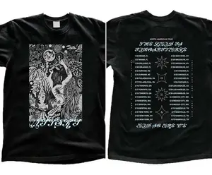 Mitski The Land Is Inhospitable T-Shirt Tour Gift For Fans Double Side Unisex Menswear Top Tee