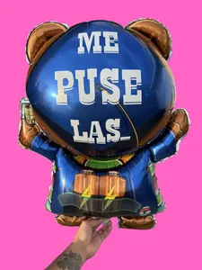 Me Puse Las Pilas Graduation bear Globito - for all graduates Teddybear Soft Cuddly Gift