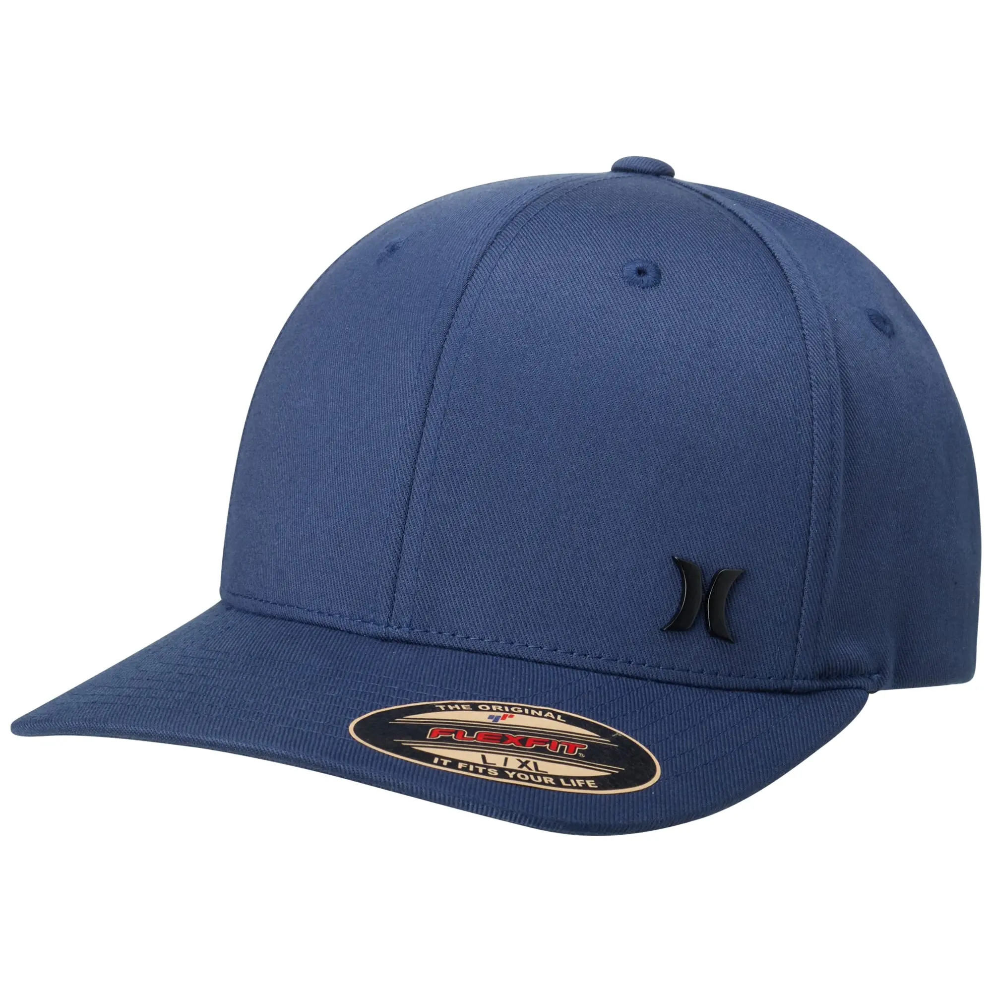 Hurley Mens Curved Brim Flexfit Baseball Cap