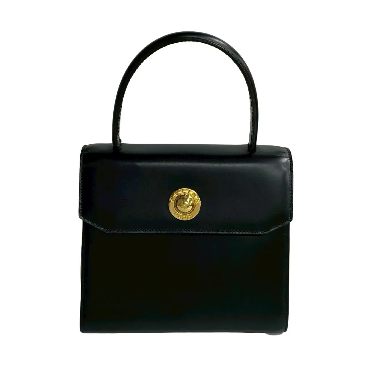 Pre-owned Celine Calfskin Shoulder Bags Calf Leather Handbag
