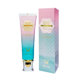 KATHWI Bright White Probiotic Whitening Toothpaste 100g - Enriched with Nicotinamide, Free of Fluoride, Anti-Plaque, Oral Health Solution, Gift Idea