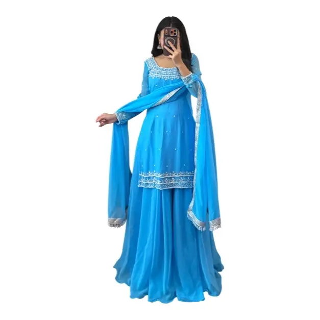 The Heavy Handwork Kurtha Set