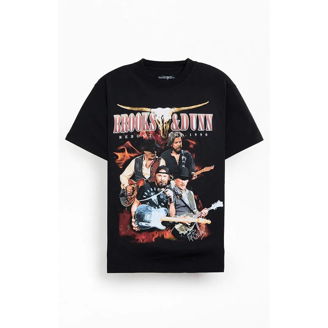 PacSun Men's Brooks & Dunn Photo T-Shirt - Multicolor PacSun Men's Brooks & Dunn Photo T-Shirt - Multicolor