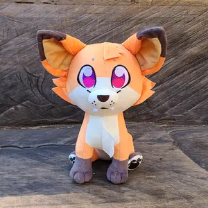 LBRCloud Egg the Fox Plushie Cute Cuddly Stuffed Animals
