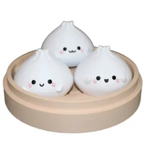 KAWAII DIM SUMS IN A CUTE BASKET 3D PRINT DUMPLINGS Traditional