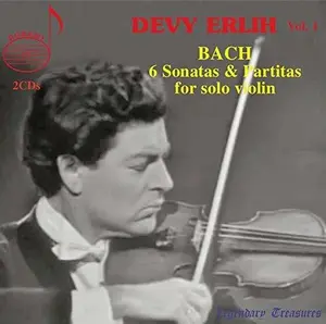 Bach,J.S. / Erlih - 6 Sonatas & Partitas for Solo Violin  [COMPACT DISC - CD]