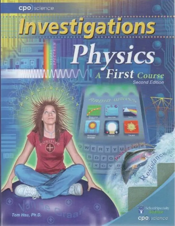 USED-Investigations Physics a First Course by Tom Hsu (Paperback)