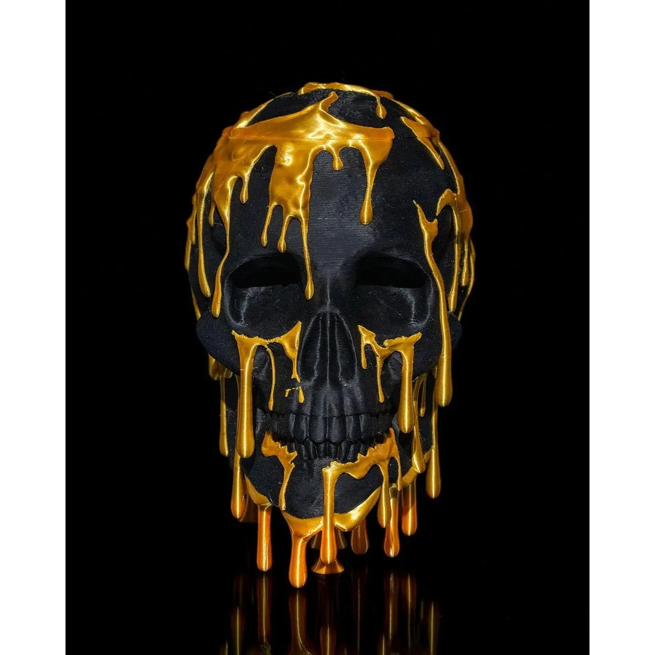 Melting Skull Sweet and Sour Candy Bucket, Perfect for Halloween