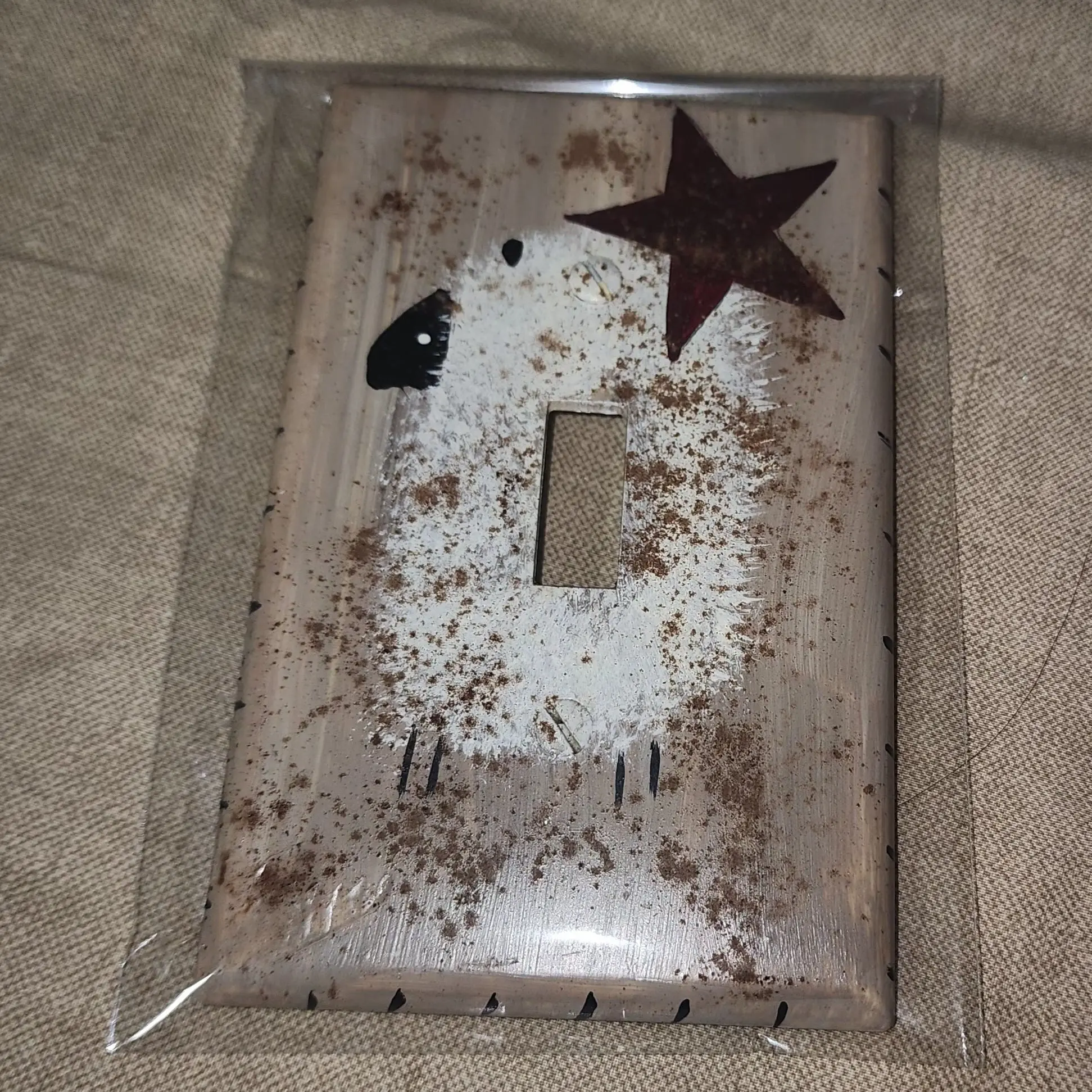 Primitive Wall Switch plate