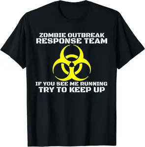 Zombie Apocalypse Halloween Costume For Men and Women T-Shirt - Abigaillou Shop Q9XB0BHPCGC54