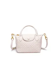 New Woven Handbag for Women, Casual Trendy Handbag, Fashion Small Square Bag, High-End Single Shoulder Crossbody Bag, Trendy Versatile Dumpling Bag