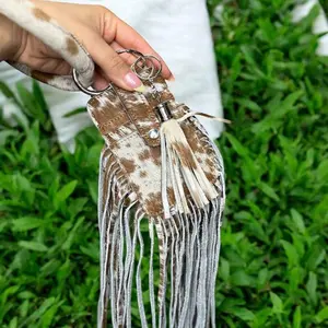 Cowhide credit card wallet with Bangle