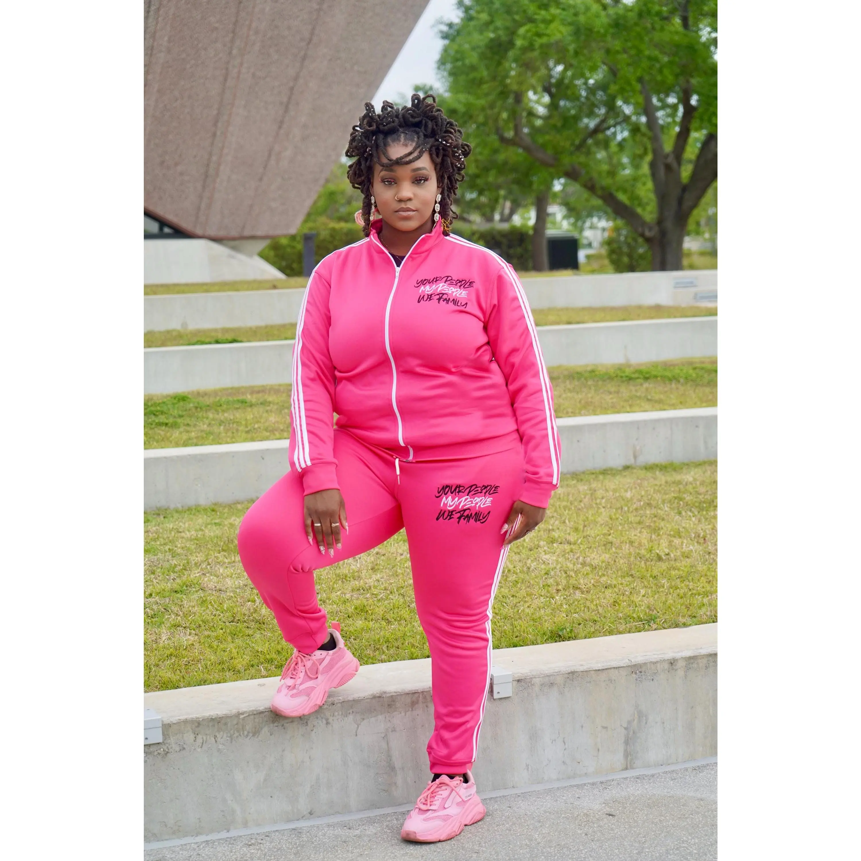 Pink Tracksuit (Unisex)