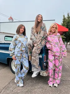 Honey x Gossip Boutique Fleece Camo Hoodie