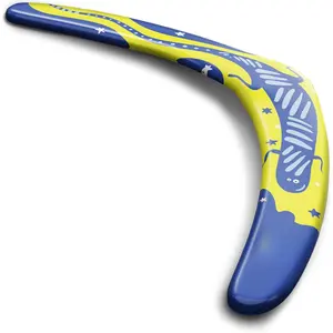 Adult and Children's Boomerang - Fun, Easy to Throw, Truly Effective Boomerang - Soft and Easy to Grip: Best Stocking Stuffer Gift for Boys and Girls - Outdoor Gift for Men and Women