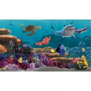 212 MAIN Finding Nemo Prepasted Mural - 6 ft. x 10.5 ft., Ultra-strippable, Surestrip, Easy Removal, Home & Office Fish Wall Decor