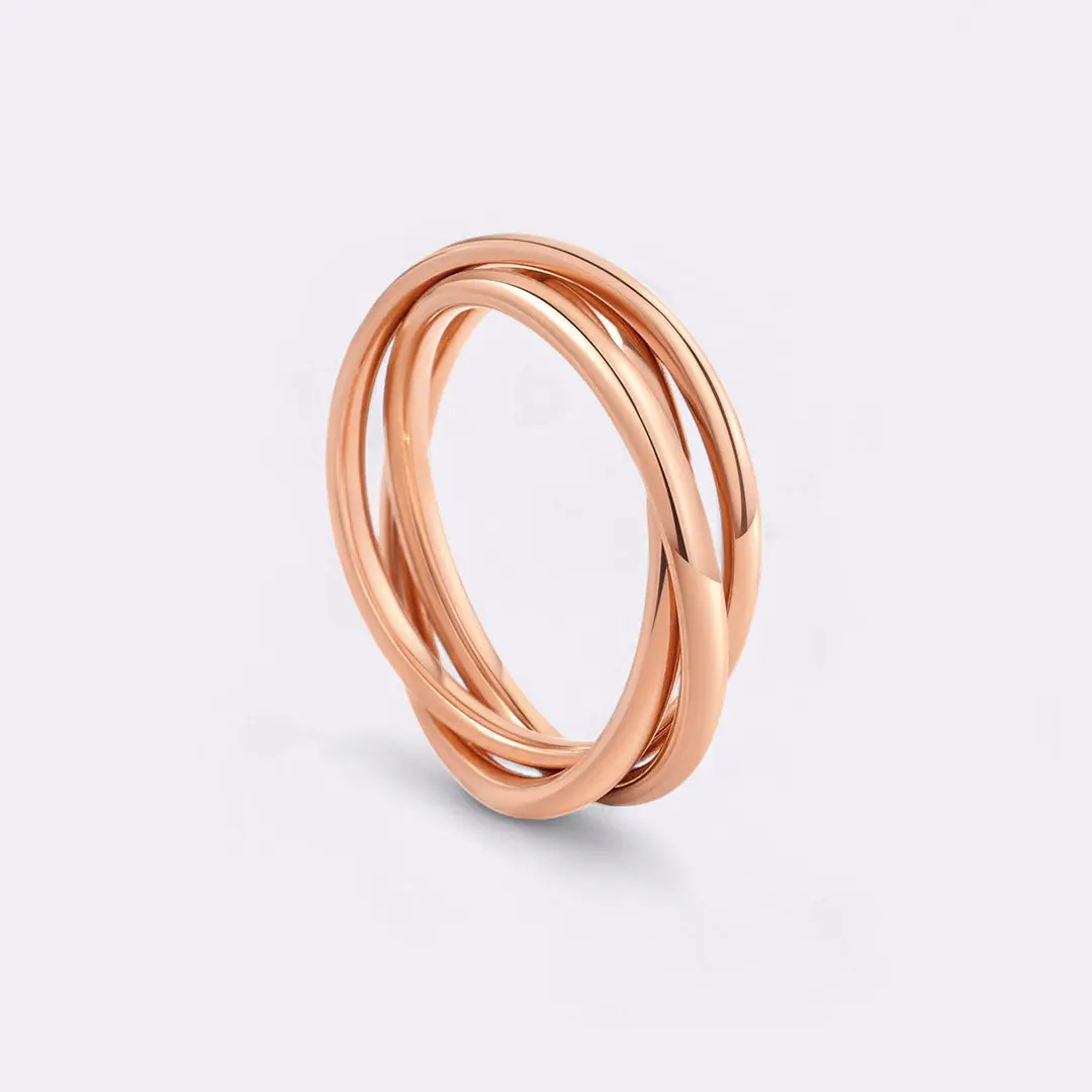 18k Rose Gold Plated