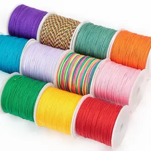 1mm Jade Cord — High-Density, Non-Elastic Beading String for Jewelry Making; A Popular DIY Material for Braiding Bracelets and Necklaces