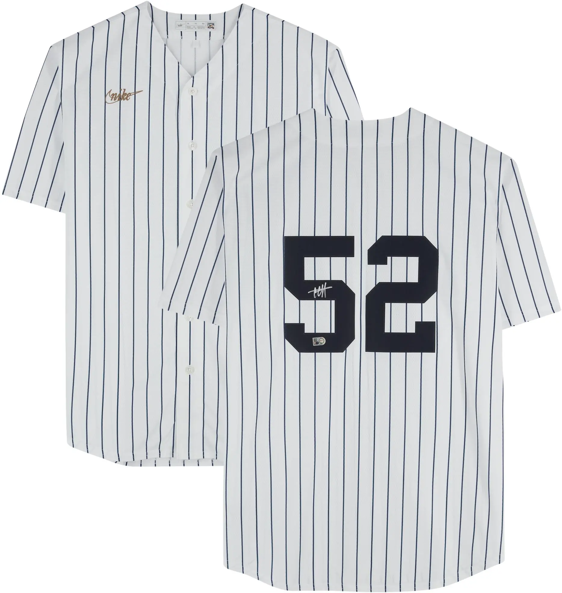 CC Sabathia New York Yankees Autographed Nike Cooperstown Replica Jersey - Fanatics Authentic Certified