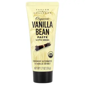 Taylor & Colledge Organic Vanilla Bean Paste With Seeds, 1.7 oz (50 g)