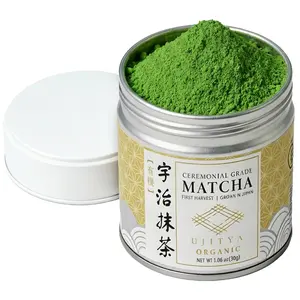 Uji Matcha Powder  Japanese Organic Matcha ,No Additives, L-Theanine & EGCG,Smooth Taste for Lattes & Baking (30g/1.06oz)
