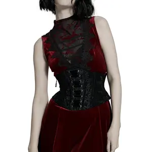 Ash Wednesday Velvet Corset [BLACK]