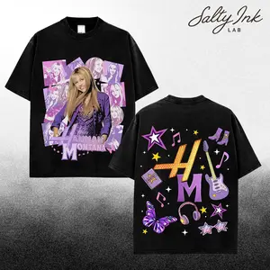 Miley - Hannah Montana 20th Anniversary V3 For Smilers Premium Cotton Soft T-Shirt, Hannah Montana Series Fan Merch Tee, Smilers Music Fan Graphic Tee, Concert Music Fan Merch Shirt