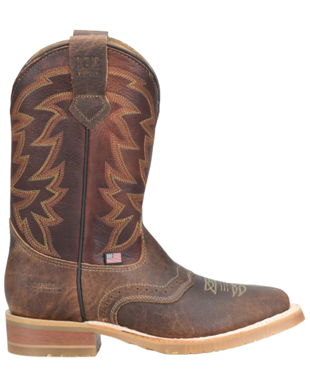 Double H Men's Men'S 11" Bowie Usa  Performance Western Boot - Dh4682