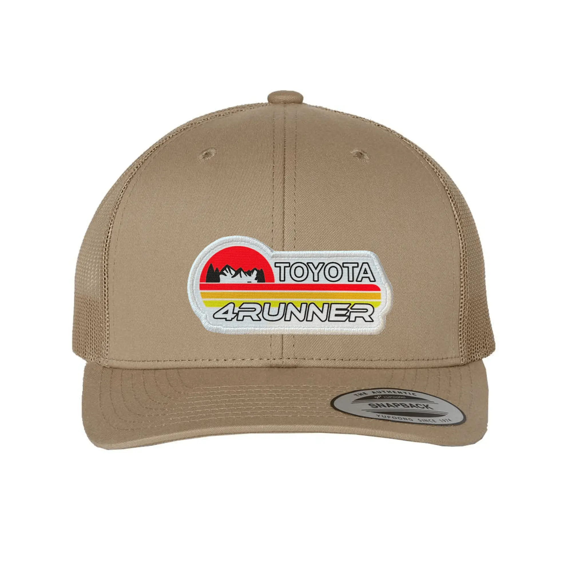 Toyota 4Runner Heritage TRD Stripes Patch Cotton Snapback Baseball Cap