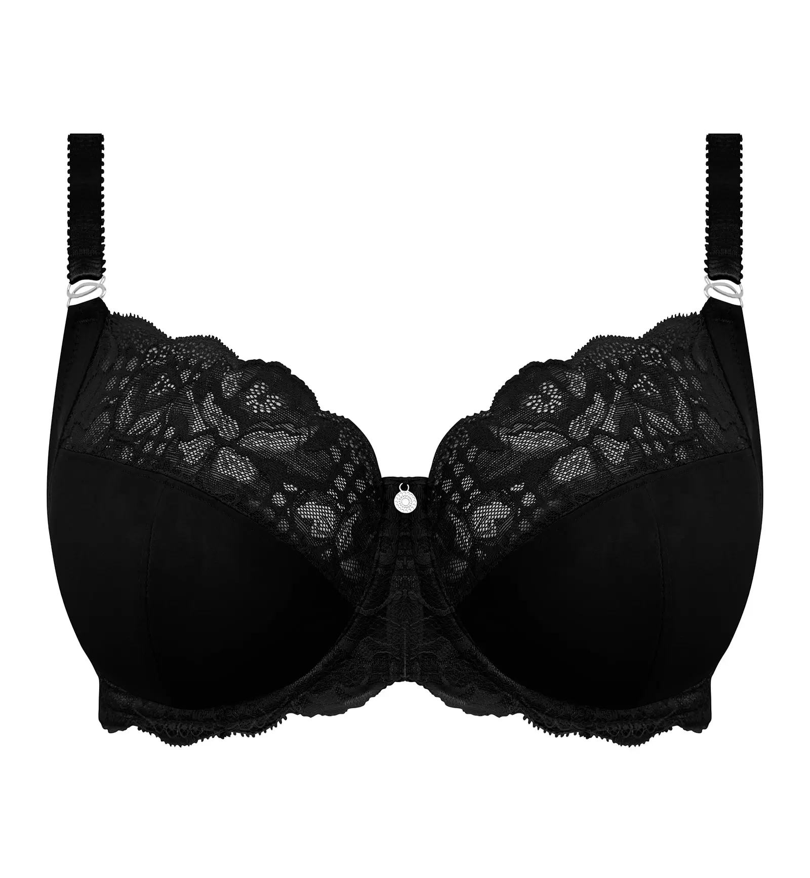 Fantasie Reflect Side Support Stretch Lace Underwire Bra (101801) - Black
