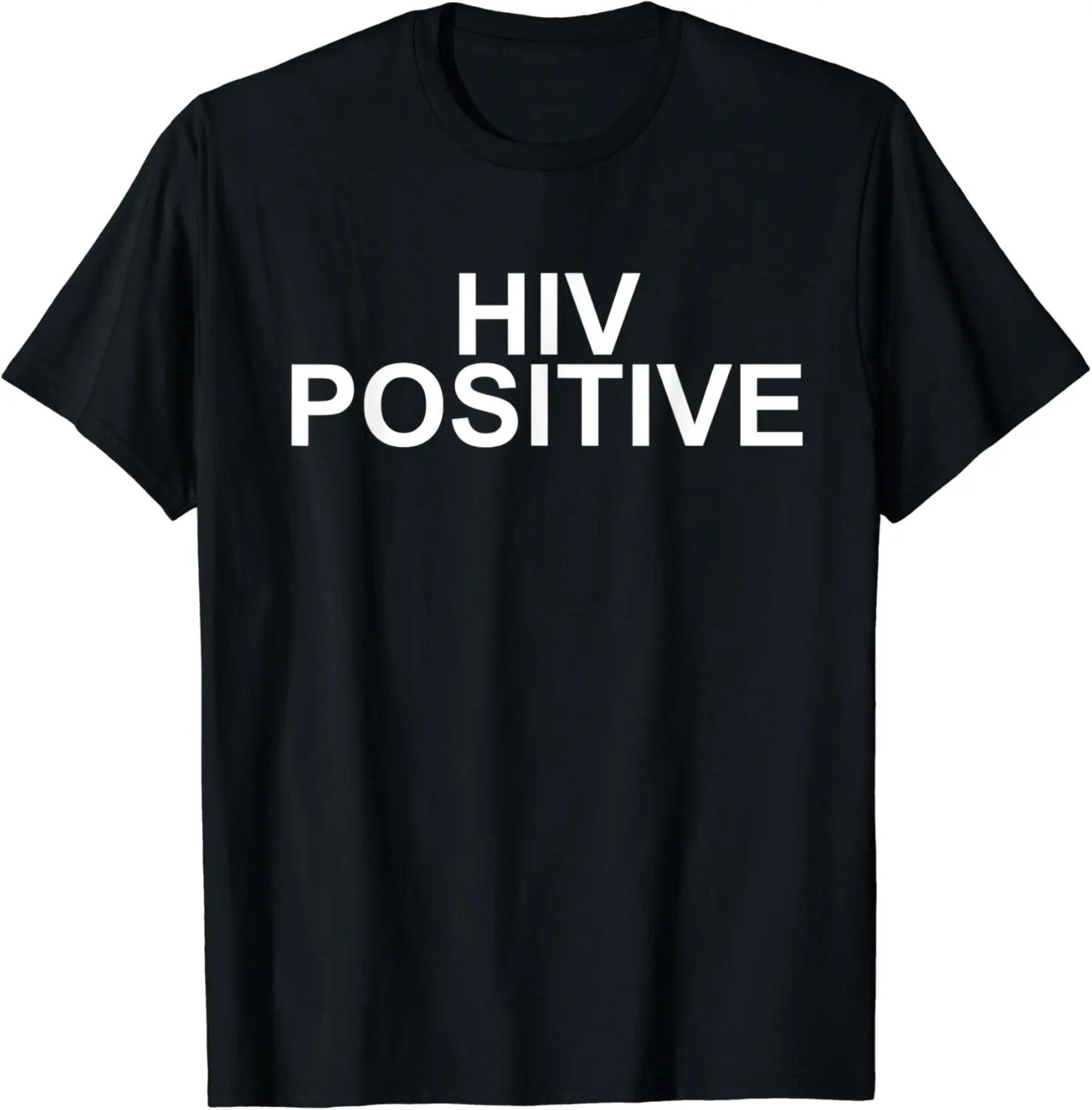 HIV POSITIVE Shirt For Awareness And Support T-Shirt - Farhadheid Shop 79B07N2CGGHT