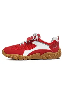 Men's Street Style Retro Trainers | PVC Anti-slip Wear-resistant Sole | Classic Retro Design | Trendy Daily Shoes