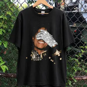 Michael Jackson Glove Graphic Tee, Music MJ King of Pop T-Shirt Gift For Fan