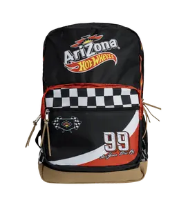 Black & Red Racer Backpack