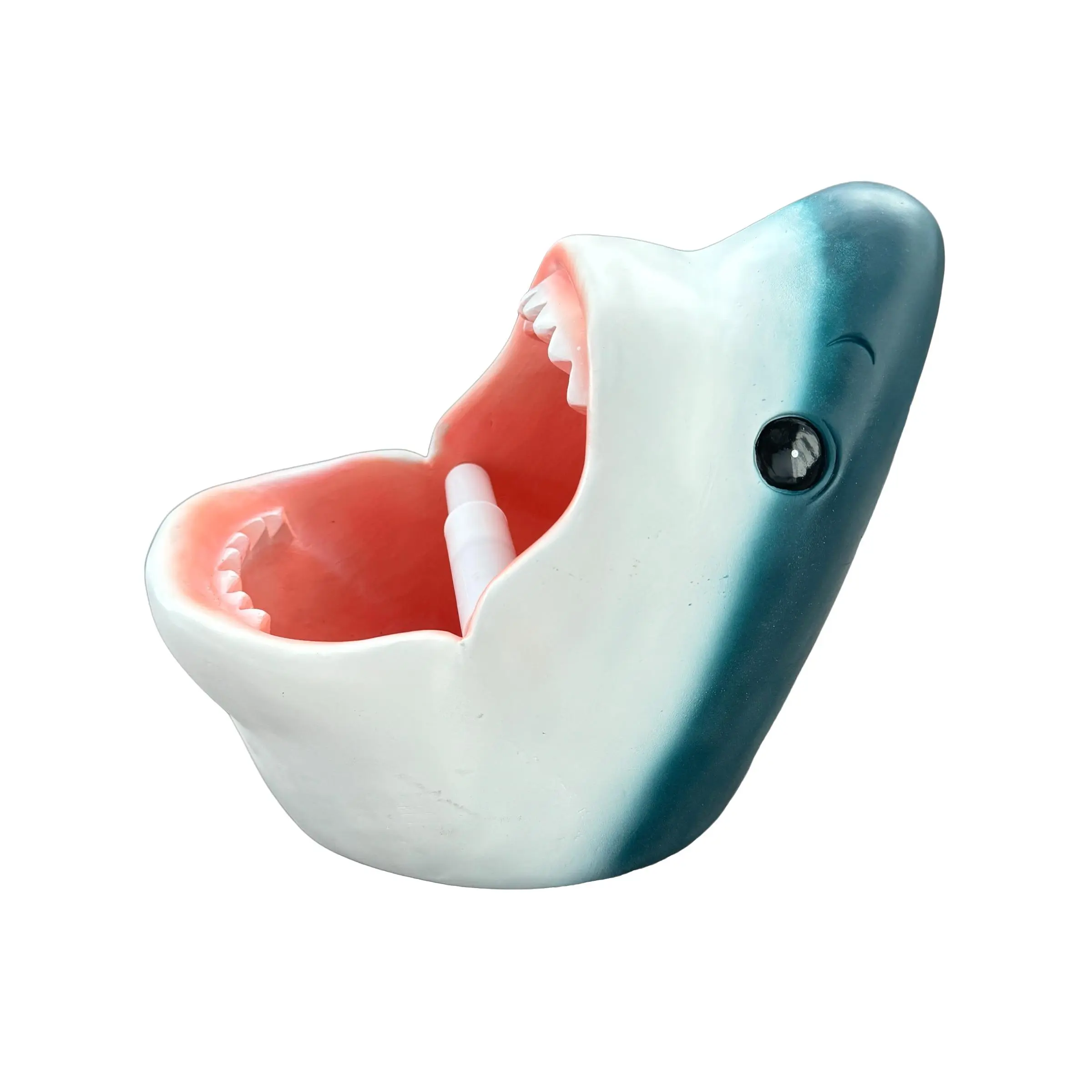 Creative Bathroom Toilet Paper Holder, Unique Shark Design, Durable & Stylish Storage Solution for Your Restroom Essentials, Bathroom Organizer, Bathroom Accessory