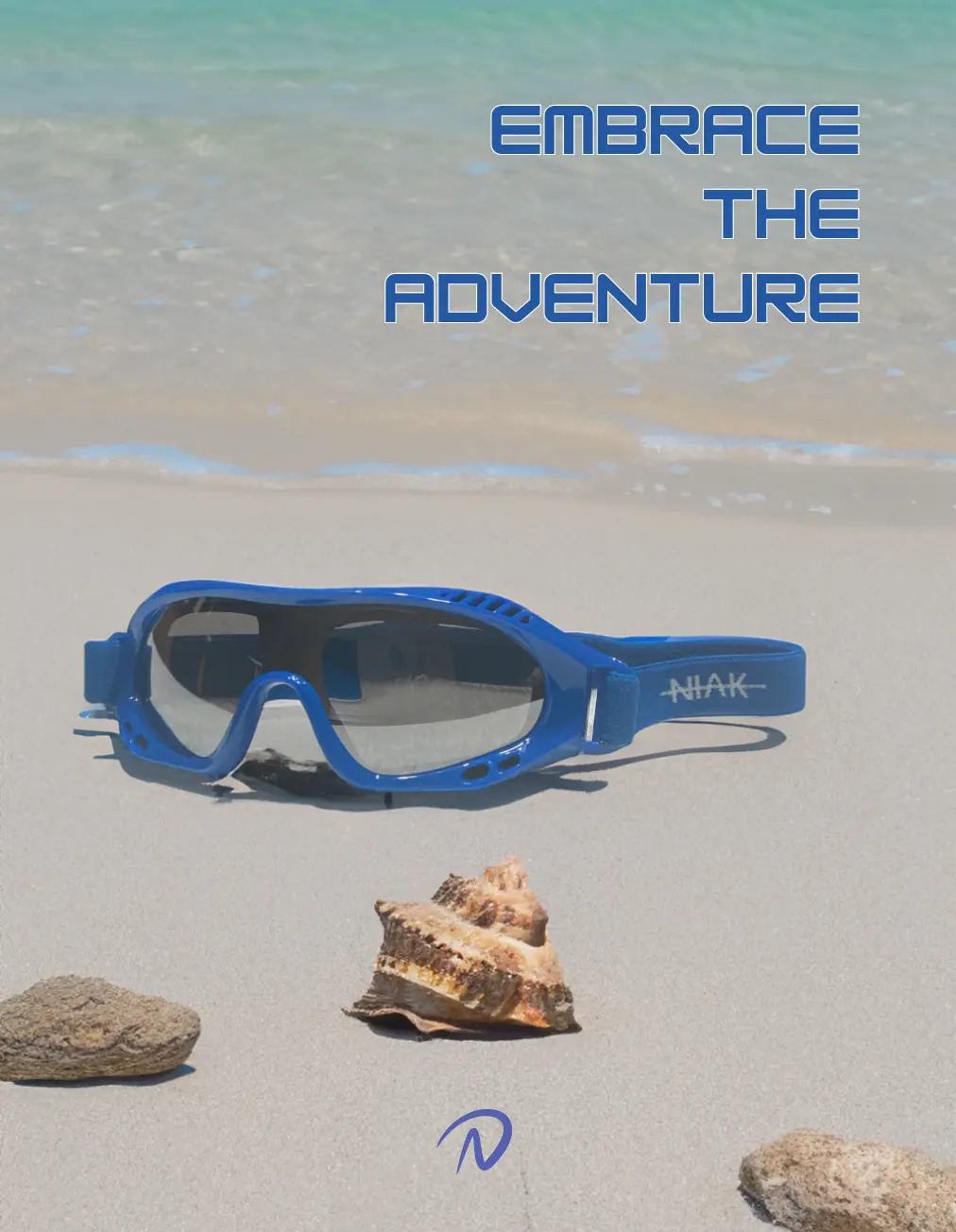 NIAK LENSES - OCEAN BLUE - SWAP YOUR LENS SWAP YOUR LOOK FASHION GLASSES - CYCLING GLASSES - RUNNING SUNGLASSES - CHANGEABLE GLASSES FRAMES