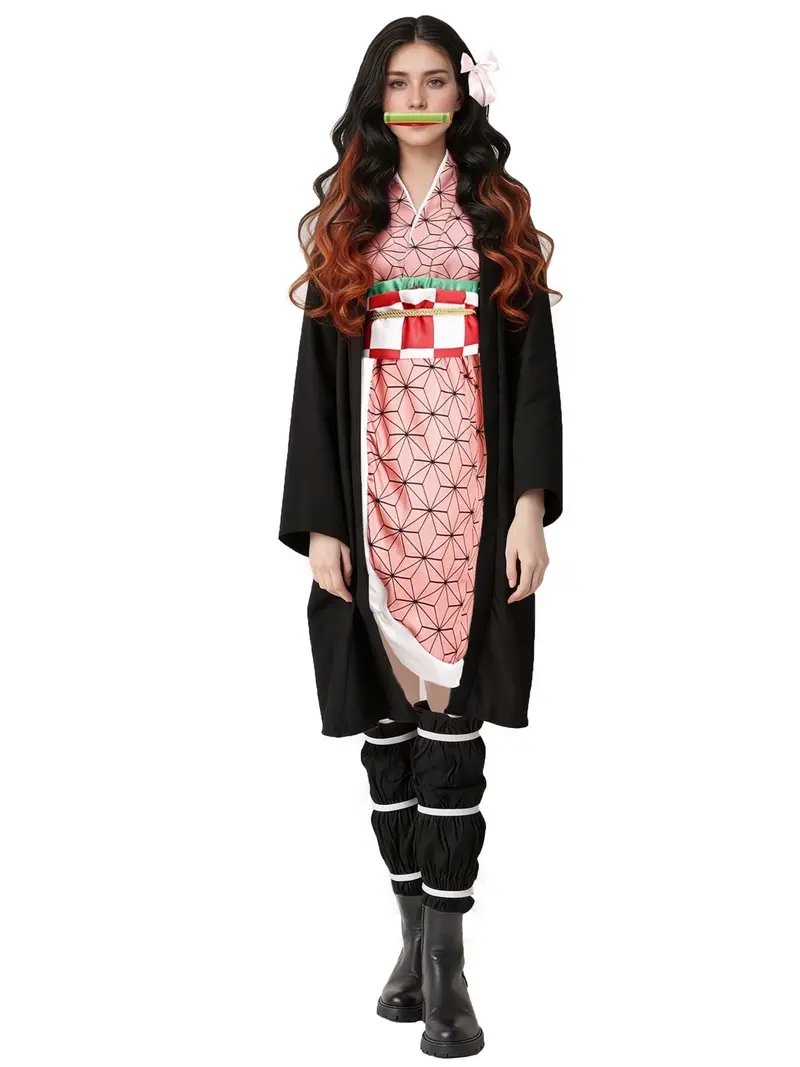 Deguisement Femme Demon Kimono Cosplay Kanae Kocho - Unisexe Deguisement Femme Demon Kimono Cosplay Kanae Kocho - Unisexe
