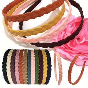 12 Pcs Plastic Hard Headbands Adult Thin Hair Headbands for Girls Women Beauty & Personal Care