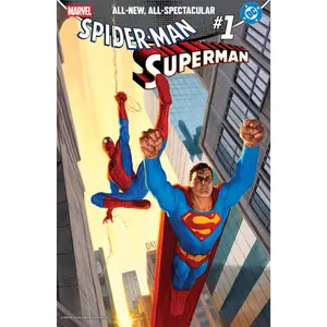 SPIDER-MAN SUPERMAN #1 E.M. GIST 1:25 Ratio Variant