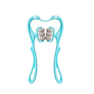 Plastic Pressure Point Therapy Neck Massager Massager Relief Hand Roller Neck Massager for Neck Shoulder Trigger Points